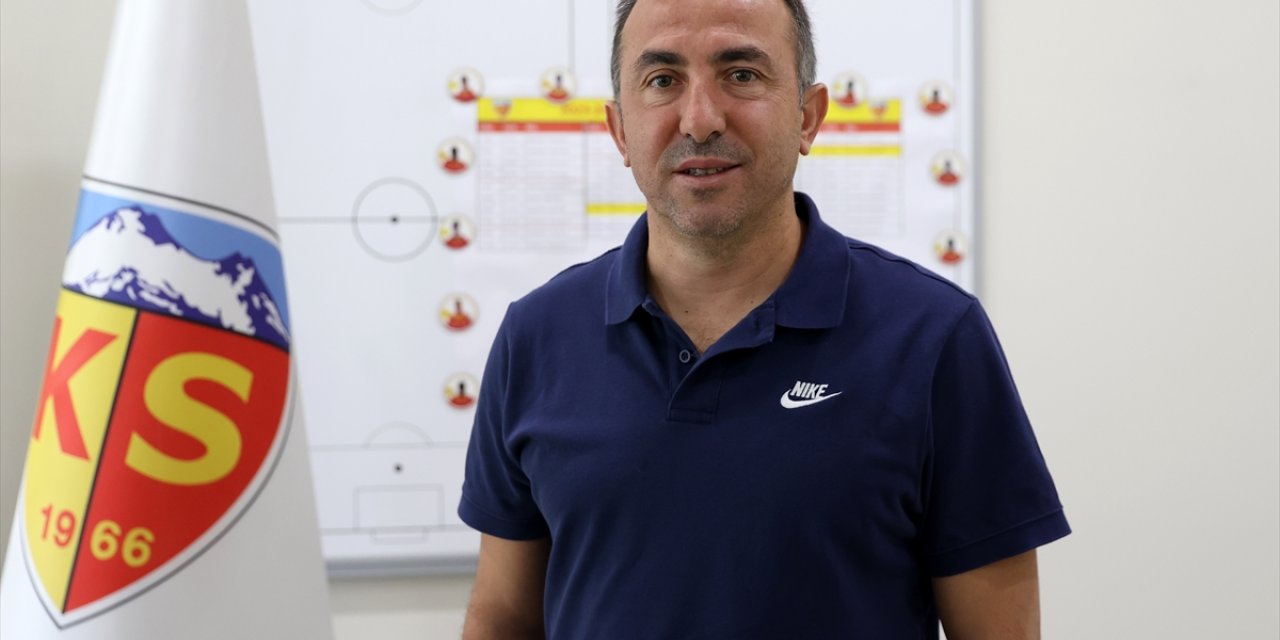 Kayserispor Teknik Direktörü Recep Uçar'ın hedefi coşkulu oyun: