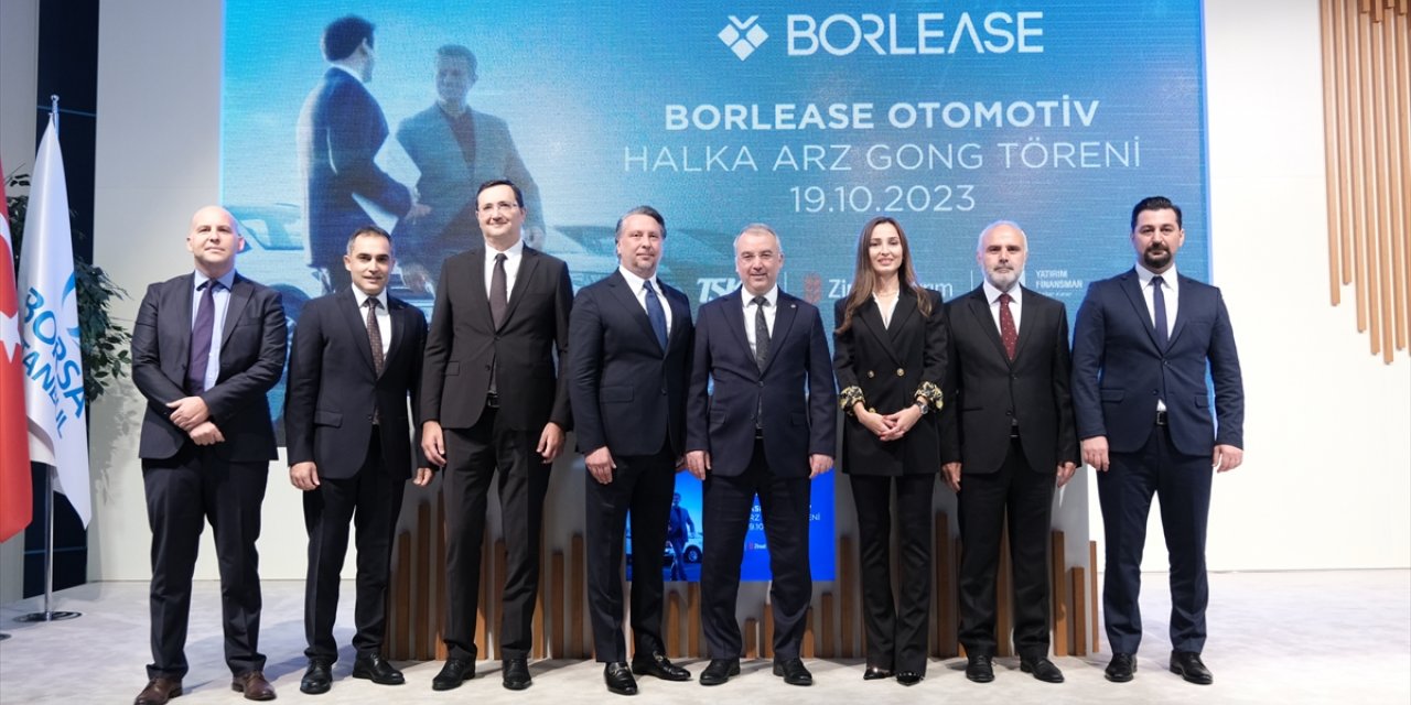 Borsa İstanbul’da gong Borlease Otomotiv için çaldı