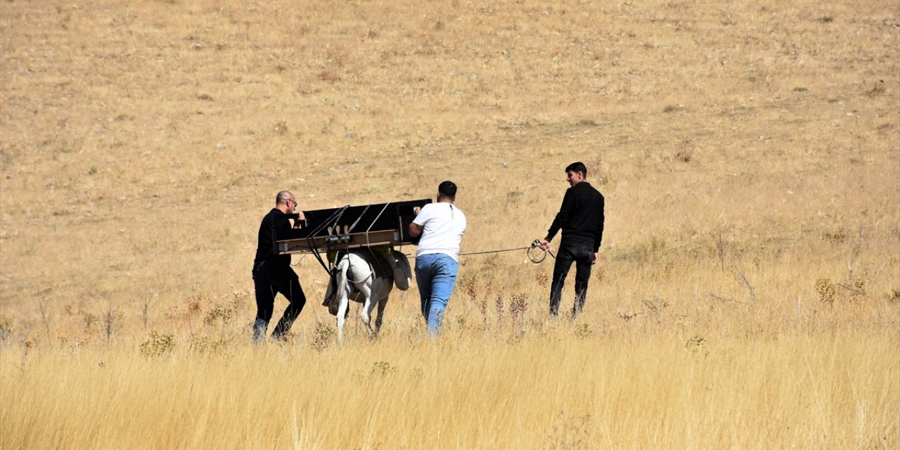 "Kusursuz kulak" Bager, Mercimek Kale Höyüğü'nde piyanoda çevreyle ilgili bestesini çaldı