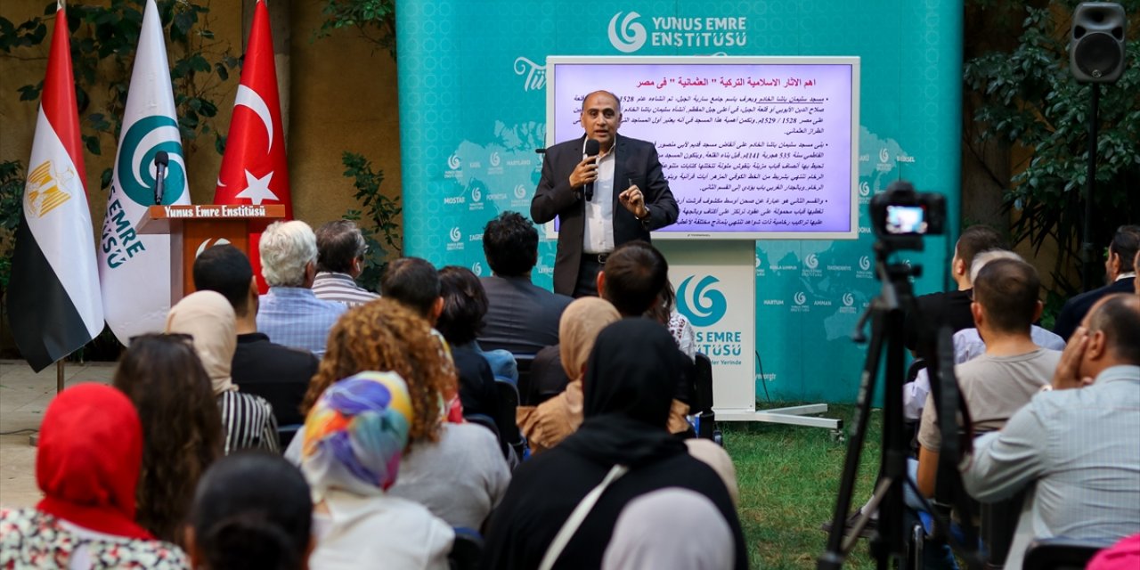 Kahire Yunus Emre Enstitüsünde "Mısır'daki Türk Eserleri Konferansı" düzenlendi