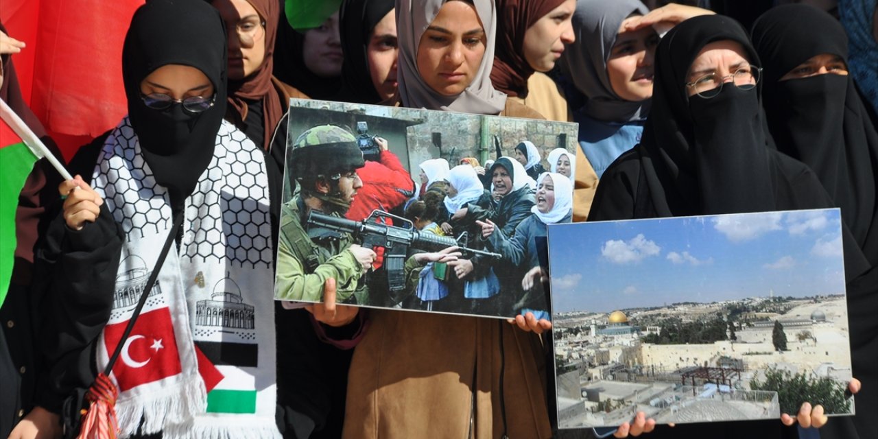 Doğu ve Güneydoğu'da İsrail'in Gazze'ye saldırıları protesto edildi