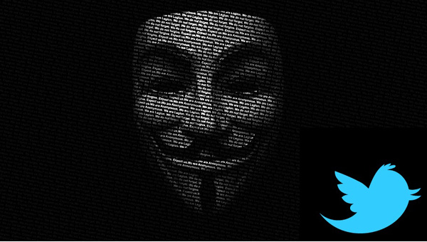 Anonymous'un Twitter hesabı kapatıldı!