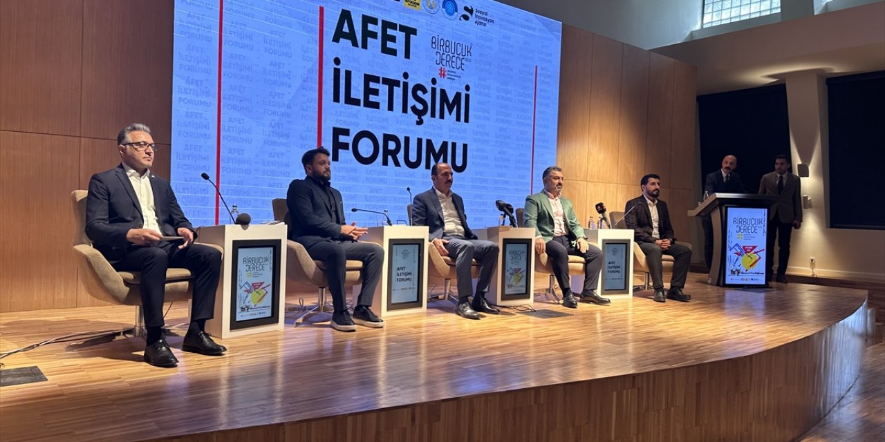 RTÜK Başkanı Ebubekir Şahin, Konya'da Afet İletişimi Forumu'nda konuştu: