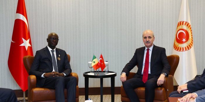TBMM Başkanı Kurtulmuş, Bosna Hersek, Somali ve Senegal meclis başkanlarıyla görüştü