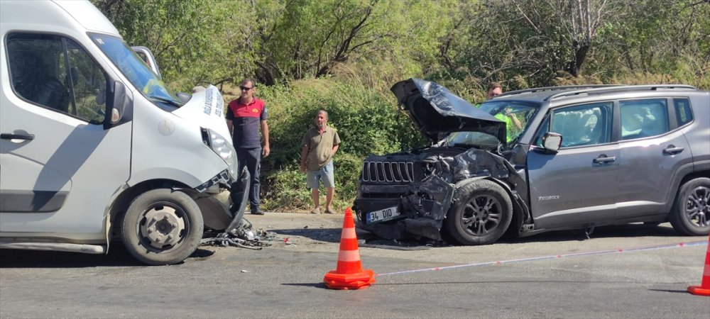 Datça'daki trafik kazasında 18 kişi yaralandı