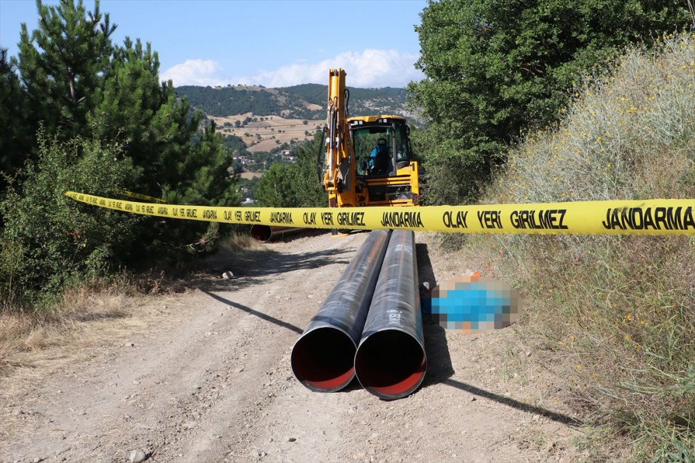 Samsun'da üzerine çelik su boruları düşen genç işçi hayatını kaybetti