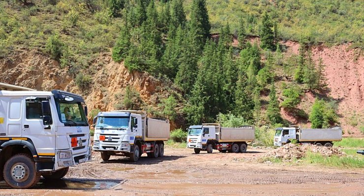 Kırgızistan'da Sovyetler Birliği'nden kalan uranyum atıkları ıslah ediliyor