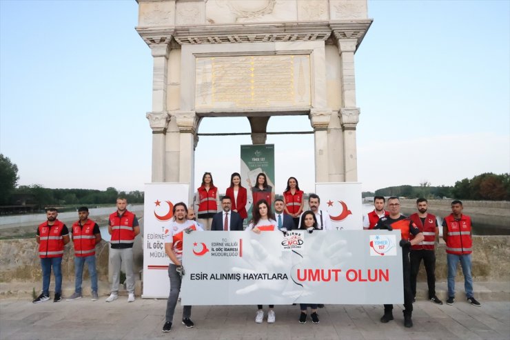 Edirne'de "Dünya İnsan Ticaretiyle Mücadele Günü" etkinliği düzenlendi