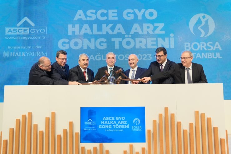 Borsa İstanbul'da gong ASCE GYO için çaldı