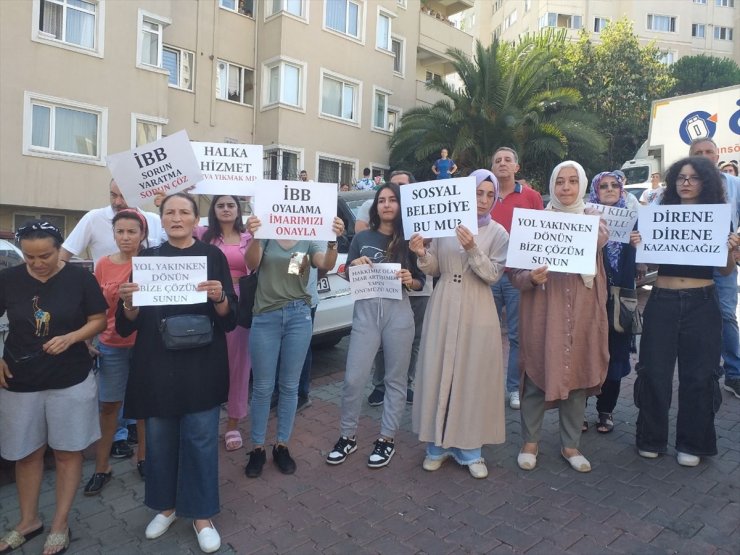 Maltepe'de depreme dayanıksız olduğu belirlenen site için tahliye kararı