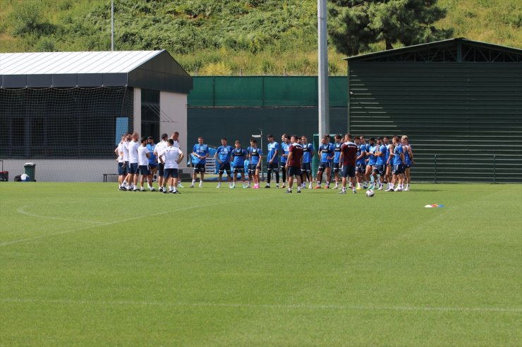 Trabzonspor'da yeni sezon hazırlıkları devam ediyor