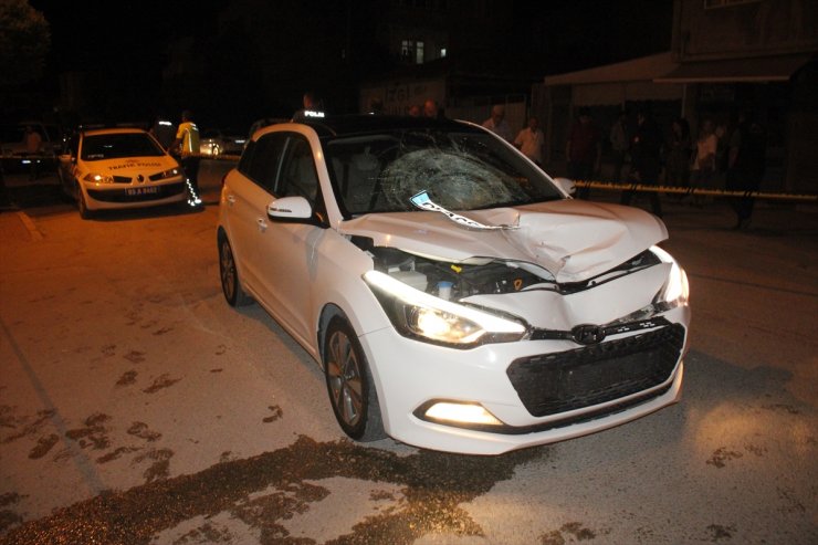 Amasya’da otomobilin çarptığı kadın öldü