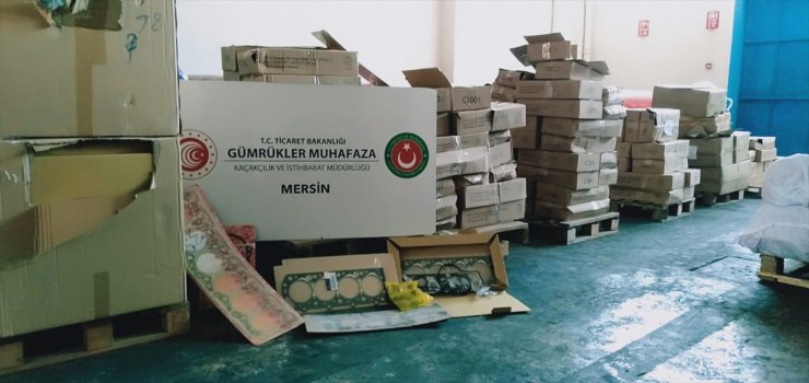 Gümrük Muhafaza ekipleri Mersin Limanında "hayali ihracat"a geçit vermedi