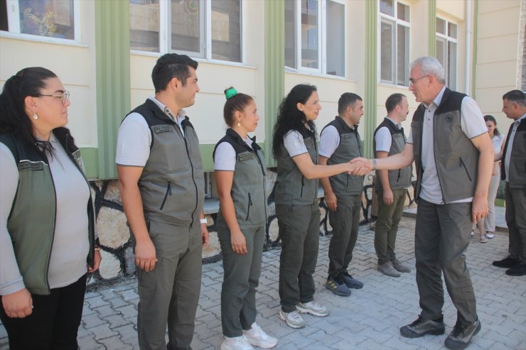 Orman Genel Müdürü Karacabey, Gülnar Orman İşletme Müdürlüğü'nü ziyaret etti