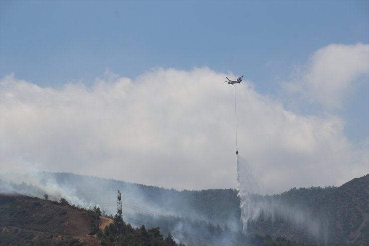 GÜNCELLEME - Hatay'da orman yangını çıktı