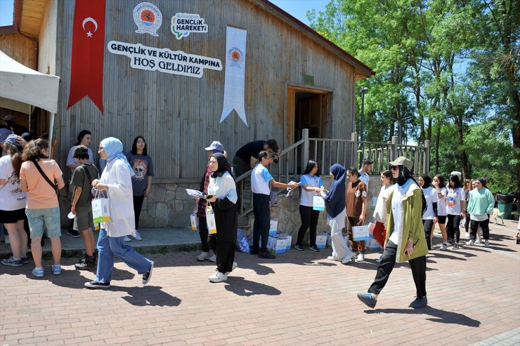 Samsun'da "Gençlik ve Kültür Kampları"na 2 bin 900 genç katıldı