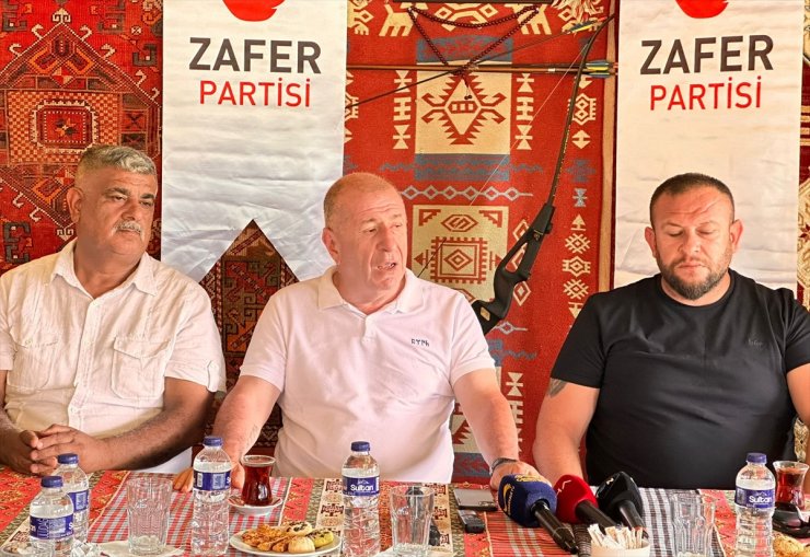 Zafer Partisi Genel Başkanı Özdağ, Çanakkale'de konuştu: