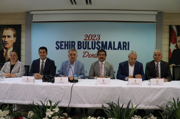 AK Parti'li Yazıcı, Denizli'de "Şehir Buluşmaları" toplantısına katıldı: