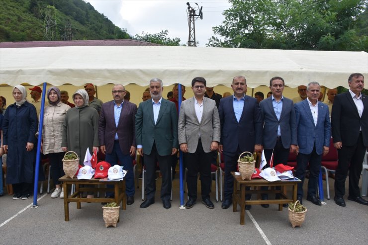 Trabzon'da coğrafi işaretli "Arsin Foşa fındığı"nın hasadı başladı