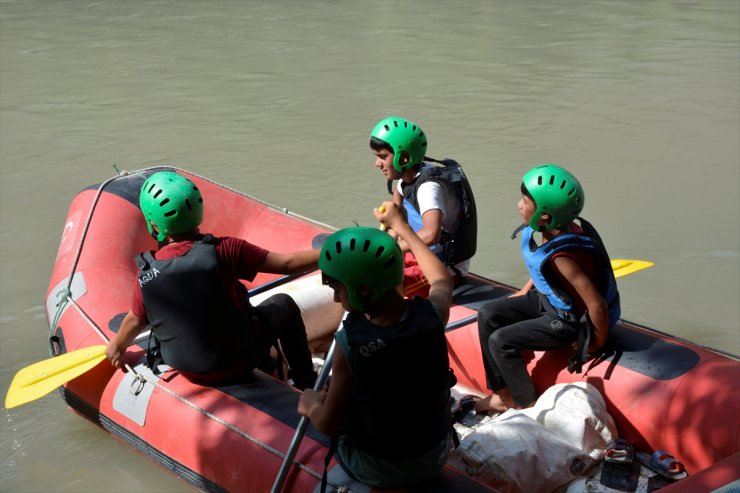 Hakkari Rafting Takımı, Türkiye Şampiyonası'na hazırlanıyor