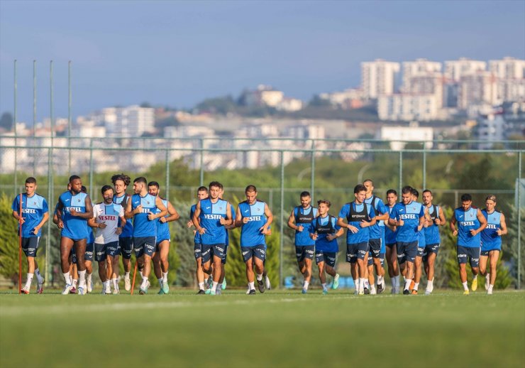 Trabzonspor, Galatasaray maçı hazırlıklarına devam etti