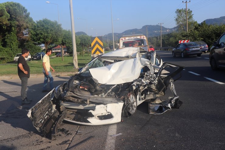 Ordu'daki trafik kazasında 6 kişi yaralandı