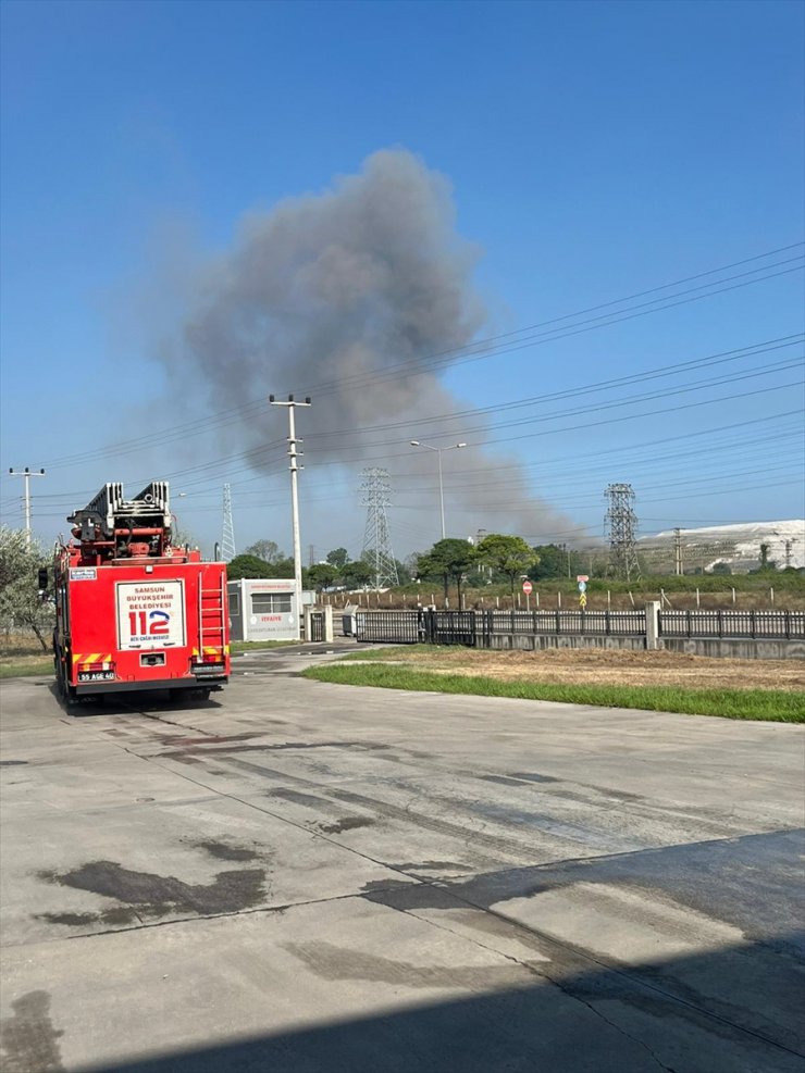 Samsun'da demir çelik fabrikasındaki kazada 1 işçi yaralandı