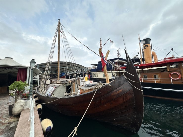 Viking yelkenlisi Rahmi M. Koç Müzesi'nde ziyarete açıldı