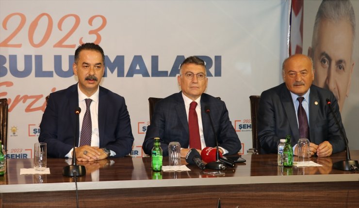 AK Parti'li Abdullah Güler Erzincan'da partililerle buluştu: