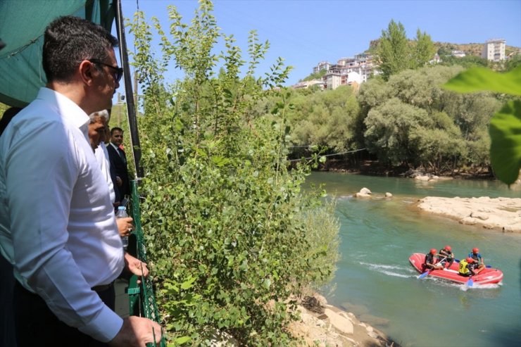 Tunceli'de ANALİG Rafting Türkiye Birinciliği müsabakaları yapıldı