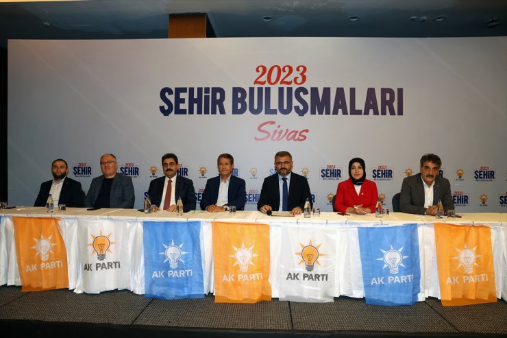 AK Parti Genel Başkan Yardımcısı Canikli, Sivas'ta "Şehir Buluşmaları"nda konuştu: