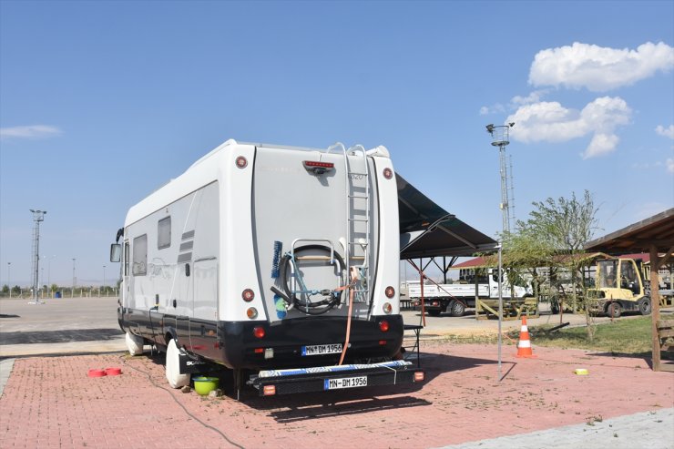 Afyonkarahisar'daki Motor Sporları Merkezi, karavan turizmine de katkı sağlıyor