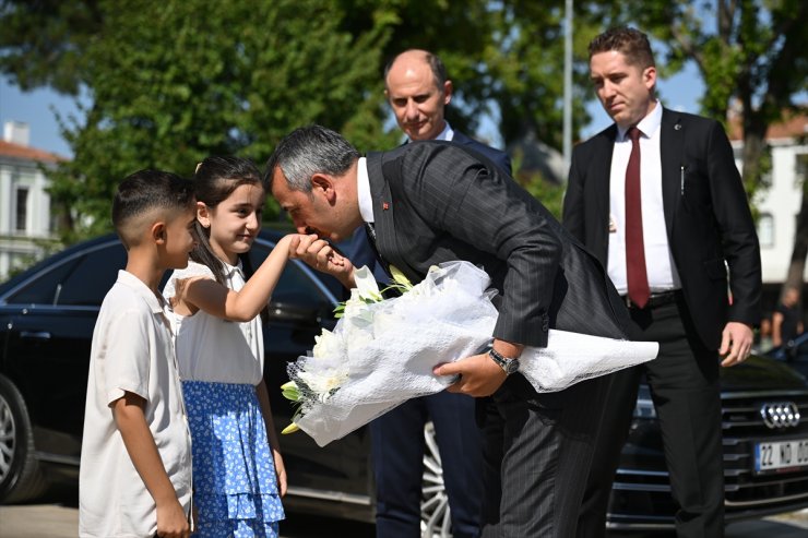 Edirne Valisi Yunus Sezer, görevine başladı