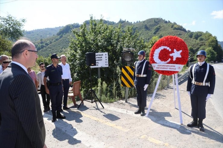 Giresun'da sel afetinde hayatını kaybedenler anıldı