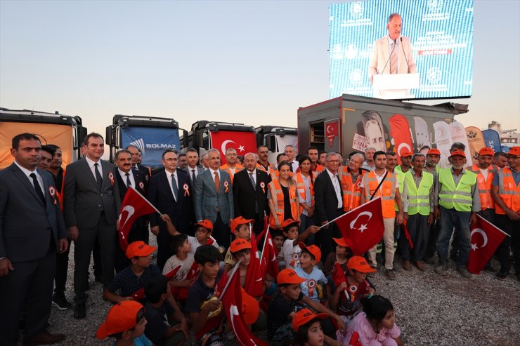 Adıyaman Kentsel Dönüşüm Toplu Temel Atma ve Hastane Farklı Seviyeli Kavşağı Açılış Töreni