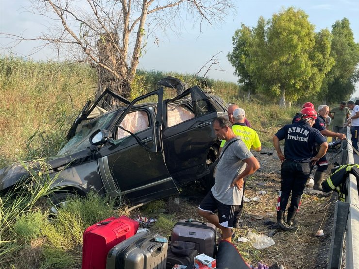 Aydın'daki trafik kazasında 6 kişi yaralandı