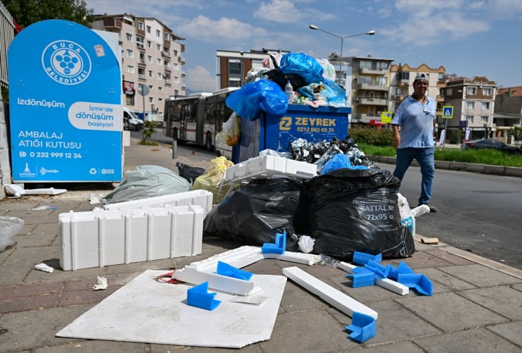 İzmir Buca'da zam talepleri karşılanan işçilerin "iş bırakma" eylemi sona erdi