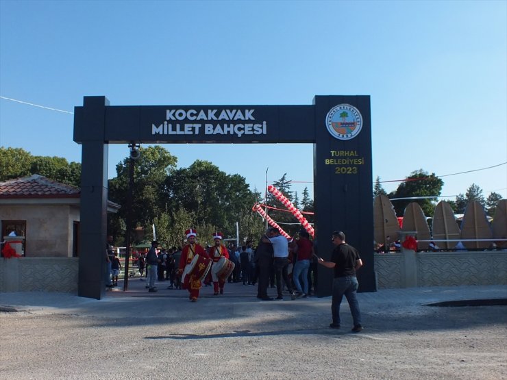 Turhal'da "Millet Bahçesi" açılışı yapıldı