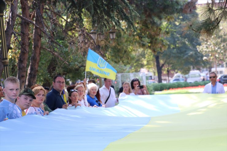 Kuzey Makedonya'da Ukrayna'nın Bağımsızlık Günü kutlandı