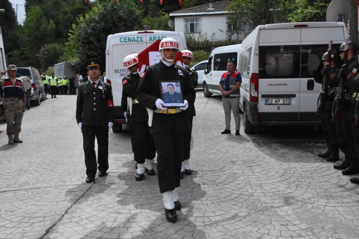 Şehit Piyade Uzman Çavuş Ali Demir'in cenazesi memleketi Ordu'ya gönderildi