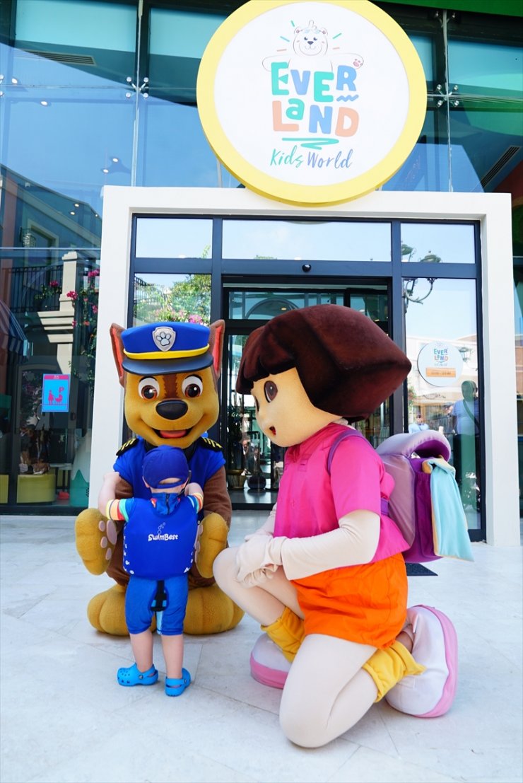 Antalya'da Everland Kids Fest, minik misafirlerini ağırladı