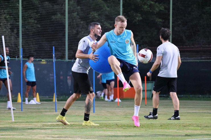 Alanyaspor, Pendikspor maçı hazırlıklarını sürdürdü