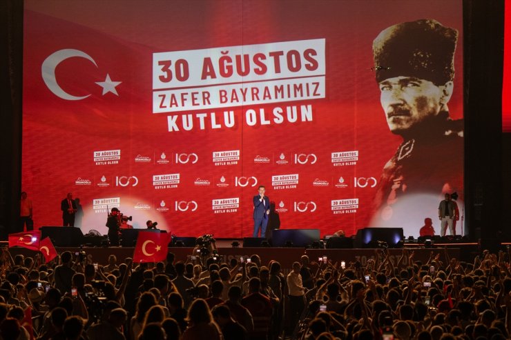 İstanbul'da Büyük Zafer'in 101. yıl dönümü Yenikapı'daki etkinlikle kutlandı