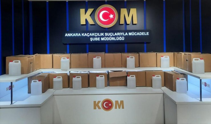 Ankara'da kaçakçılık operasyonunda 2 şüpheli yakalandı