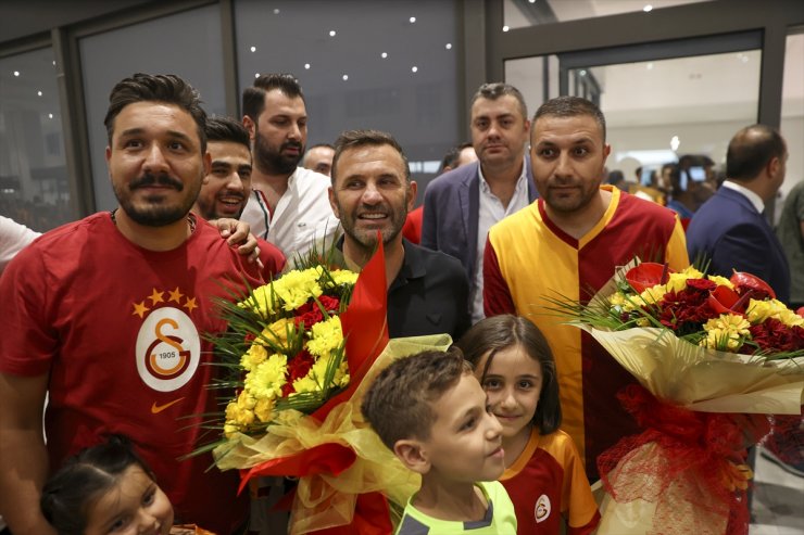 Galatasaray kafilesi, Gaziantep'e geldi