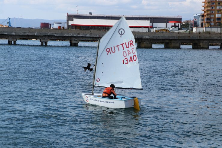 7. Uluslararası Süleymanpaşa Optimist Cup Yelken Yarışları devam ediyor