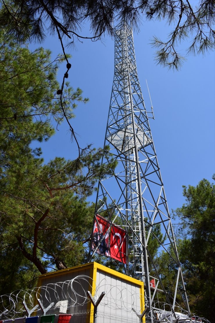 Antalya'da insansız yangın gözetleme kulesi sayısı 37'ye yükseldi