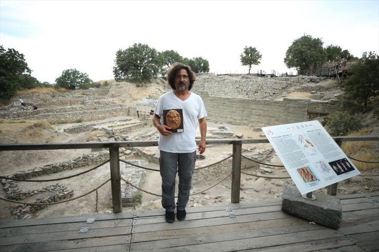 Troya Antik Kenti Kazı Başkanı Prof. Dr. Aslan, İtalya'dan aldığı uluslararası ödülü değerlendirdi: