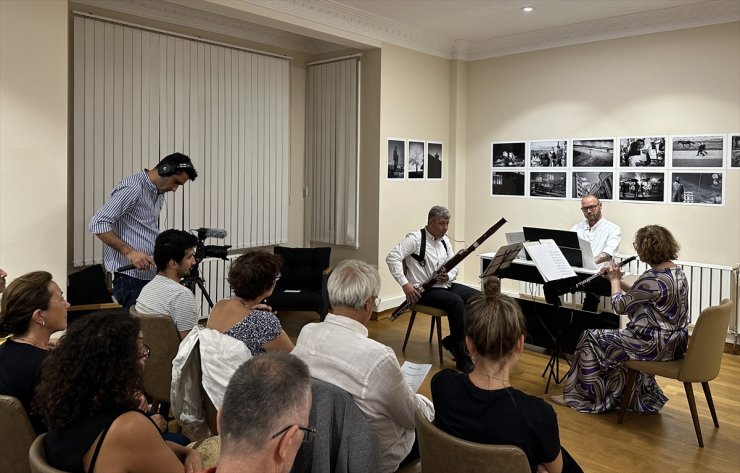 "İstanbul'da Müzik Yolculuğu" konseri Kuzey Makedonya Kültür Merkezi'nde gerçekleşti