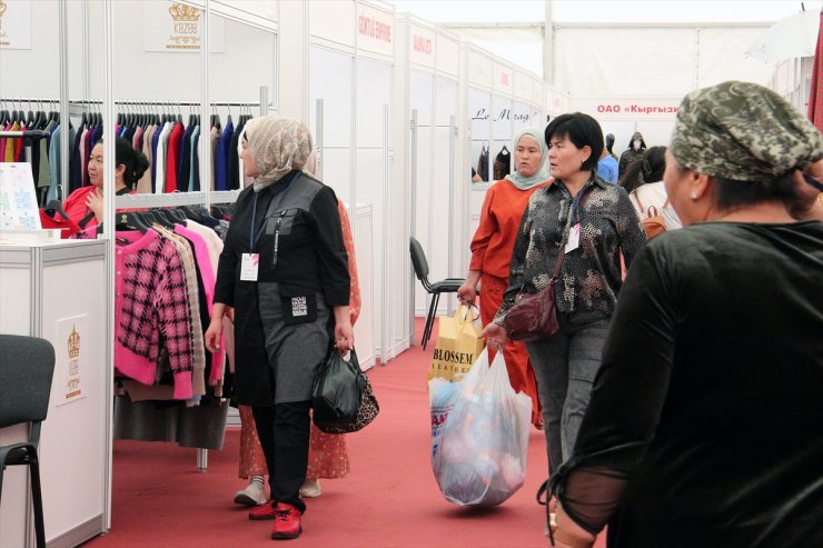 Kırgızistan'da Türk Moda ve Tekstil Fuarı 8. kez kapılarını ziyaretçilerine açtı